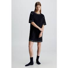 Calvin Klein Natkjoler Calvin Klein Night Dress Future Shift Black