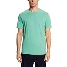 Esprit Bomuld T-shirts & Toppe Esprit Jersey-T-Shirt mit Rundhalsausschnitt DUSTY GREEN