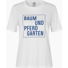 Baum und Pferdgarten Dame T-shirts & Toppe Baum und Pferdgarten Jawo T-shirt Bright White Marine Logo