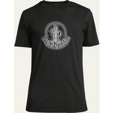 Moncler T-shirts & Toppe Moncler Black Graphic T-Shirt