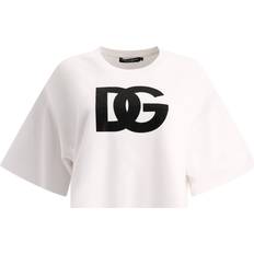 Dolce & Gabbana Bomuld Tøj Dolce & Gabbana T-Shirt Woman colour White
