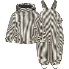 Tapet søm Regnsæt MarMar Copenhagen Oddy Rainwear Set - Blue Dew Stripe (240-680-22)