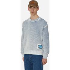 Acne Studios Herren Strickpullover mit Bio-Baumwolle bleu