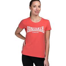 Lonsdale Dame Overdele Lonsdale damen t-shirt cartmel Salmon