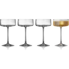 Champagneglas Lyngby Glas Zero Champagneglas 26cl 4stk