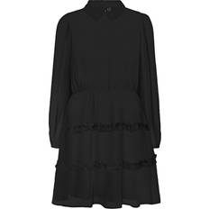 Dame - Flæse - Korte kjoler - Sort Vero Moda Kaya Short Dress - Black