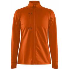 Dame - Orange - XL Sweatere Craft Sportswear Damen Rollkragenpullover ADV EXPLORE LIGHT MIDLAYER W Orange