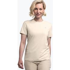 Schöffel Dame T-shirts & Toppe Schöffel Women's T-Shirt Ramseck Sport shirt 34, white/sand