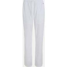 Tommy Hilfiger Dame - Viskose Bukser & Shorts Tommy Hilfiger Harper Mom Straight Leg Drawstring Trousers WHITE