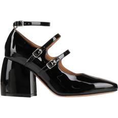 36 ½ - Dame - Hvid Højhælede sko Maison Margiela Woman Pumps Black Leather