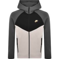 Nike Bomuld Overtøj Nike Sportswear Tech Fleece Windrunner Men's Hooded Jacket - Light Orewood Brown/Iron Grey/Black/Metallic Gold