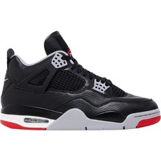 Nike Air Jordan 4 Sko Nike Air Jordan 4 Retro M - Black/Fire Red/Cement Grey/Summit White
