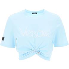 Versace 18 Tøj Versace T-Shirt Woman colour Blue