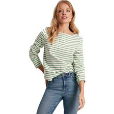 Joules Dame Tøj Joules Womens Harbour Cotton Long Sleeved Top 14- Bust 39.5' 100cm
