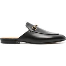 Gucci Princetown Leather Slipper - Black