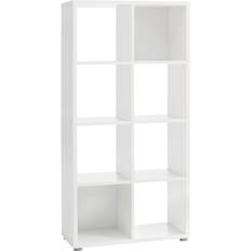 JYSK Haldager White Reolsystem 72x147cm