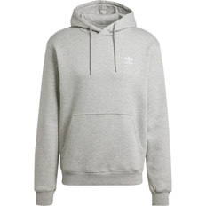 Adidas Men's Originals Trefoil Essentials Hoodie - Medium Grey Heather