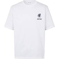 Samsøe Samsøe Hvid Overdele Samsøe Samsøe Sawind Uni T-shirt, White Connected