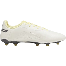 Puma King Match FG/AG - Alpine Snow/Asphalt/Yellow Blaze