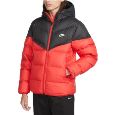 Nike Herre - Vinterjakker Nike Windrunner PrimaLoft Men's Storm FIT Hooded Puffer Jacket - Black/University Red/Sail