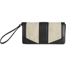 Sølv Clutch tasker Markberg ArletteMBG Clutch Bag - Black/Off White