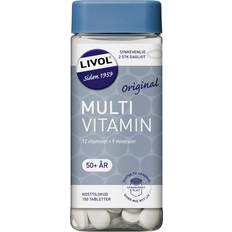 Krom Vitaminer & Mineraler Livol Multivitamin Original 50+ 150 stk