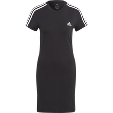 Adidas Sort Kjoler Adidas Essentials 3-Stripes Tee Dress - Black/White