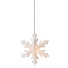 Le Klint Plast Julebelysning Le Klint Snowflake Medium White Julestjerne 43cm