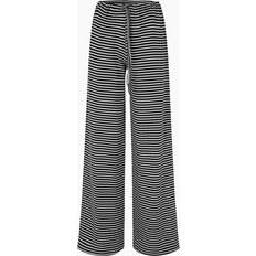 Korte kjoler - Stribede Tøj Nova NPS Stripes Pants BLACK/ECRU