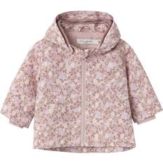 56 - Vinterjakker Name It Baby's Floral Print Jacket - Burnished Lilac
