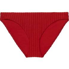 Genanvendt materiale - XXL Bikinitrusser Calvin Klein Bikini Bottoms Archive Rib Red