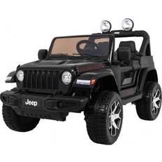 Jeep Elbiler Jeep Wrangler Rubicon Black 12V