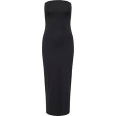 Elastan/Lycra/Spandex - Lange kjoler - Sort Only Maxi Tube Dress - Black