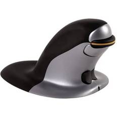 Sort - Trådløs 3D-mus Fellowes Penguin Large