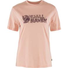 Fjällräven Dame T-shirts Fjällräven Women's Lush Logo T-Shirt T-shirt pink