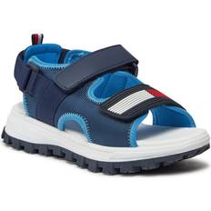 Tommy Hilfiger Teen Boys Blue Woven Flag Sandals