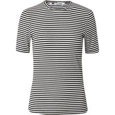 Soft Rebels Fenja Stripe SS Modal T-shirt SR124-304 Black