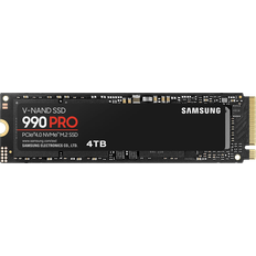 2.5"/M.2 - SSDs Harddiske Samsung 990 PRO MZ-V9P4T0BW 4TB