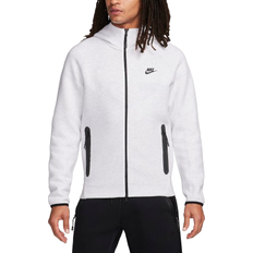 Nike Genanvendt materiale - Herre Sweatere Nike Sportswear Tech Fleece Windrunner Zip Up Hoodie For Men - Birch Heather/Black