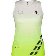 Scott Elastan/Lycra/Spandex T-shirts & Toppe Scott Rc Run Sleeveless T-shirt Yellow Woman