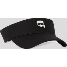 Karl Lagerfeld Hovedbeklædning Karl Lagerfeld K/ikonik Visor, Woman, Black, One One