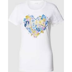Liu Jo T-shirts & Toppe Liu Jo T-Shirt MA4340 JS923 Weiß Regular Fit