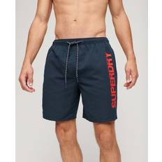 Superdry Badebukser Superdry Badebukser Sport Graphic 17" Swim Short Blå