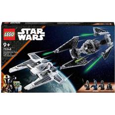 Star Wars Legetøj Lego Star Wars Mandalorian Fang Fighter Vs TIE Interceptor 75348