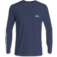 Quiksilver Herre Tøj Quiksilver Everyday Surf Tee L/S Lycra blå