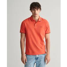 Gant Orange Tøj Gant Herre Piqué poloskjorte med striber