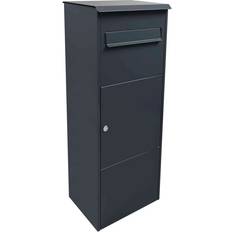 MEFA Oak Parcel Box 480 Ruko Lock - Anthracite