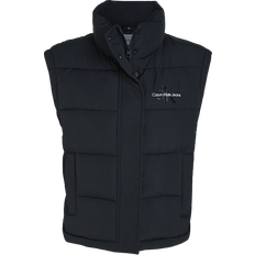 Calvin Klein Polyester Veste Calvin Klein Puffer Gilet - Black