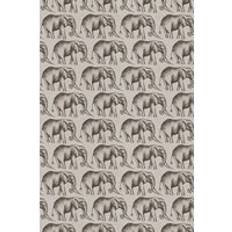 Beige Metervarer Harlequin Savanna Elephant Furnishing Fabrics Beige