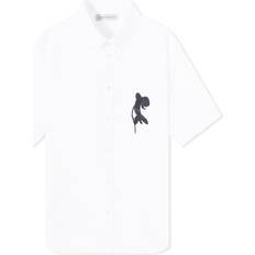 Alexander McQueen Slim-Fit Harness-Detailed Stretch-Cotton Shirt Men White UK/US